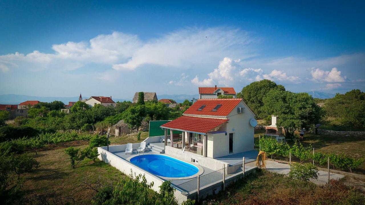 Villa Baras Garden - House With Pool Mirce المظهر الخارجي الصورة